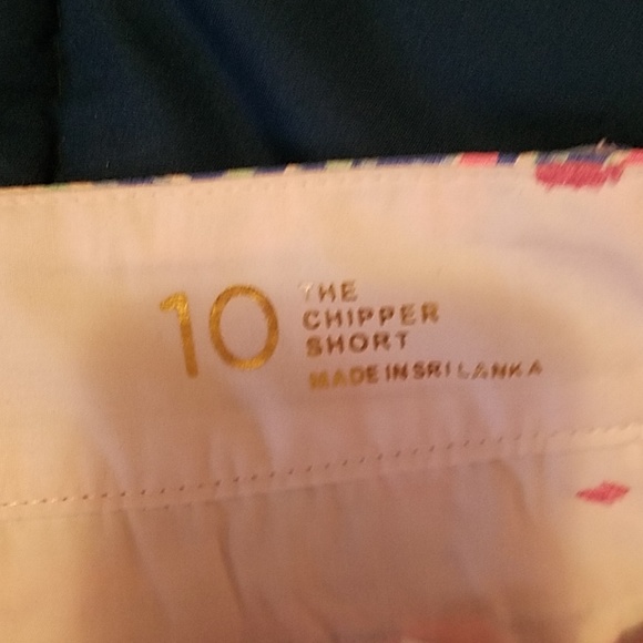 Lilly Pulitzer Barefoot Princess Chipper short Size 10 - Picture 8 of 12